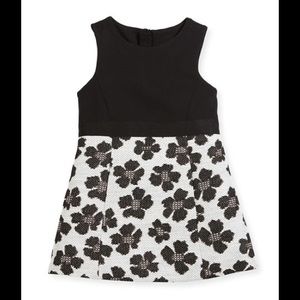 NWT Milly Mini Metallic Jacquard Panel $185 Dress